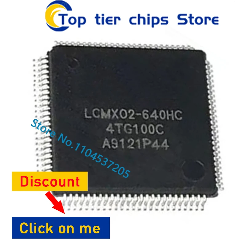 1-10PCS  LCMXO2-640HC-4TG100C TQFP100 LCMXO2-640HC 100TQFP LCMX02-640HC-4TG100C LCMXO2640HC4TG100C LCMX02640HC4TG100C