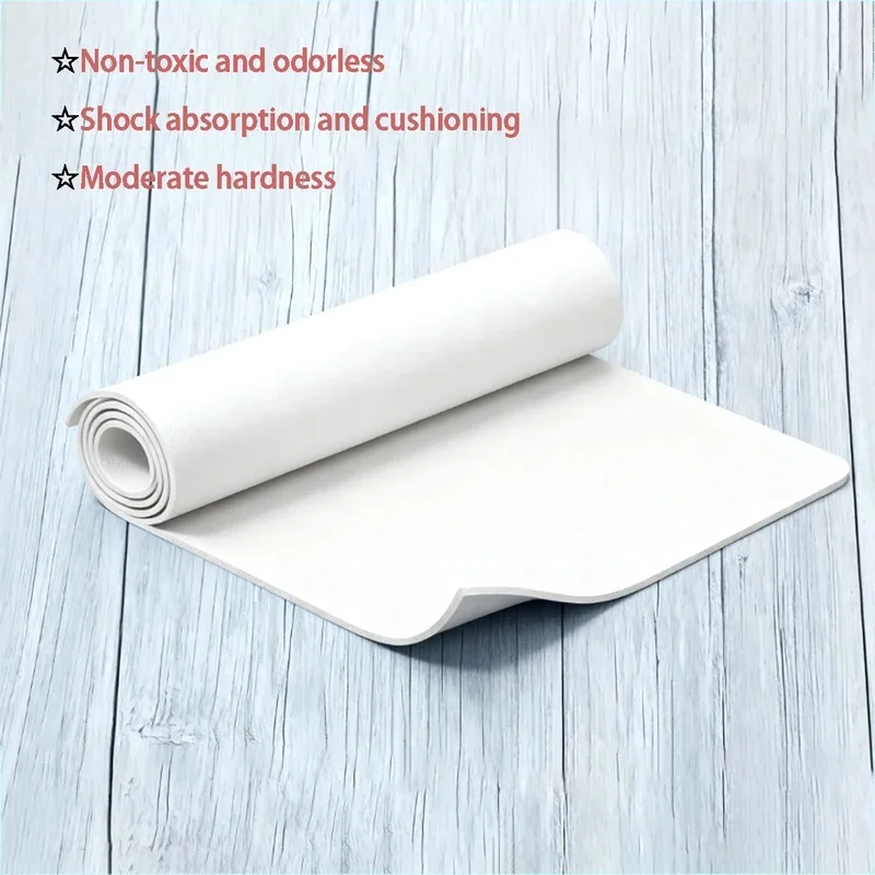White EPDM Rubber Sheet Acid Alkali Resistant Vacuum Sealing Gasket 2-10mm Thick
