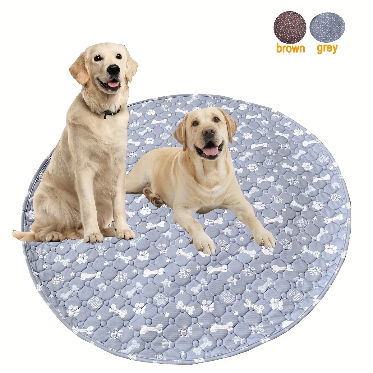 Washable Dog Urine Pad Blanket Reusable Pet Pee Mat Cartoon Pattern Puppy Training Pad Sleeping Bed Mats for Cage Car Seat Cover