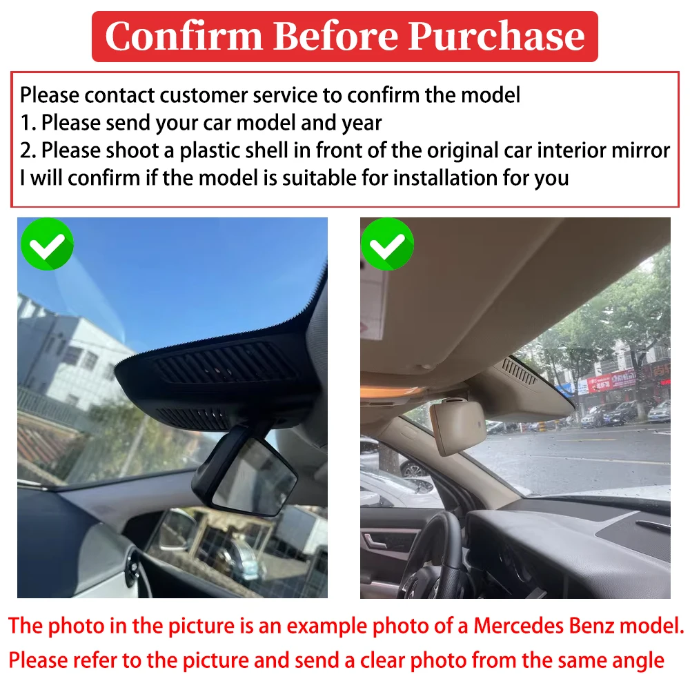 UHD Car 4K Video Recorder DVR Dash Cam Dashboard Camera for Volkswagen VW Polo Vivo Sedan T-Cross T Cross Atlas Teramont Mk5