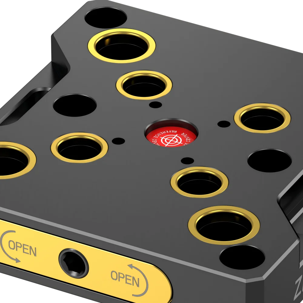 Compatible Zero-Point Quick-Change Plate ZPPCNC Self Center Vise