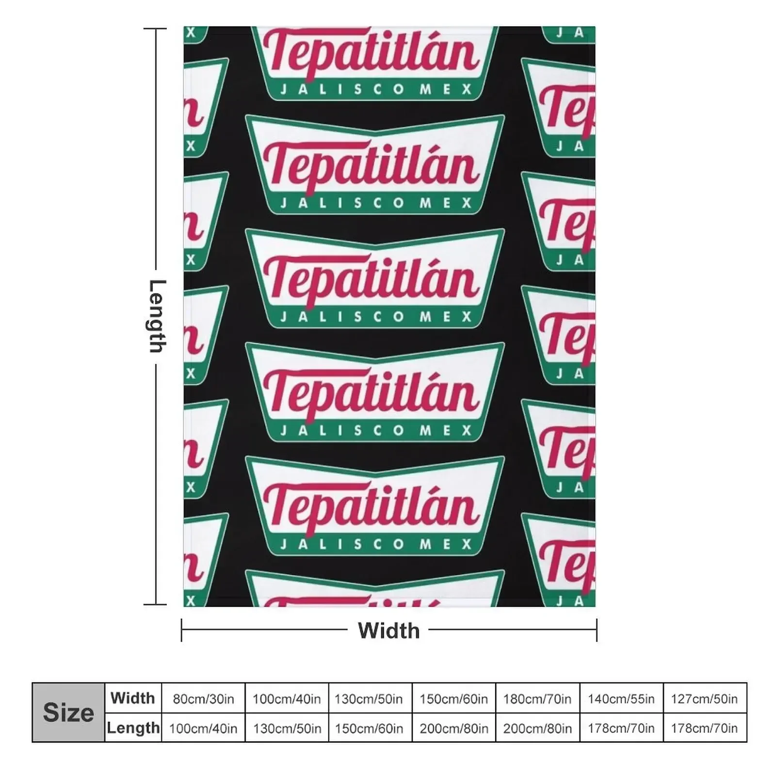 Tepatitlan Jalisco Mexico Throw Blanket couch cozy soft plush fuzzy picnic outdoor blanket