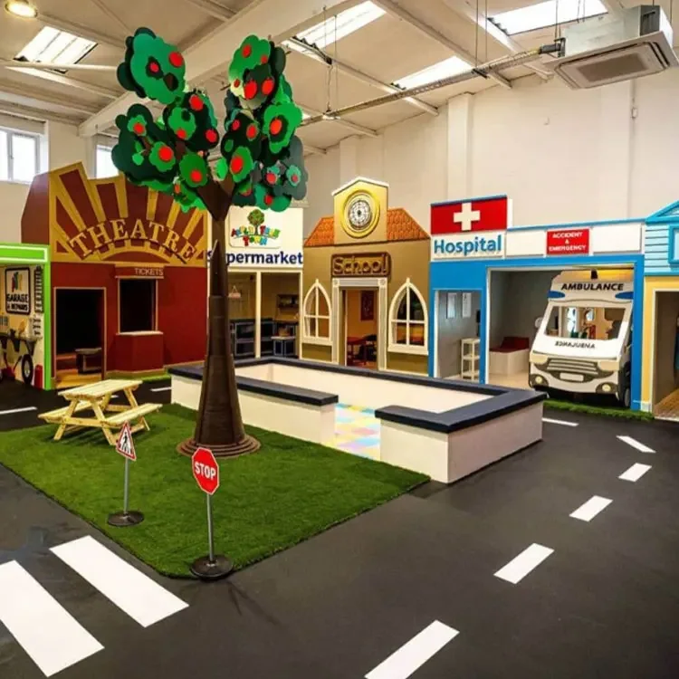 Vroege Educatie Peuter Park Indoor Speeltuin Mini Playhouse Rollenspel Interactieve Games Set Doen Alsof Speelhuis Voor Kinderen