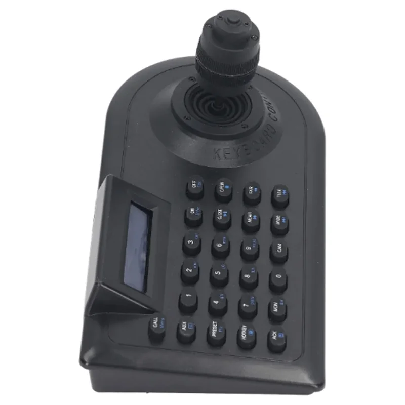Contrôleur de clavier PTZ Joystick 4D 4 axes RS485 pour caméra PTZ DVR XVR enregistreur prise ue