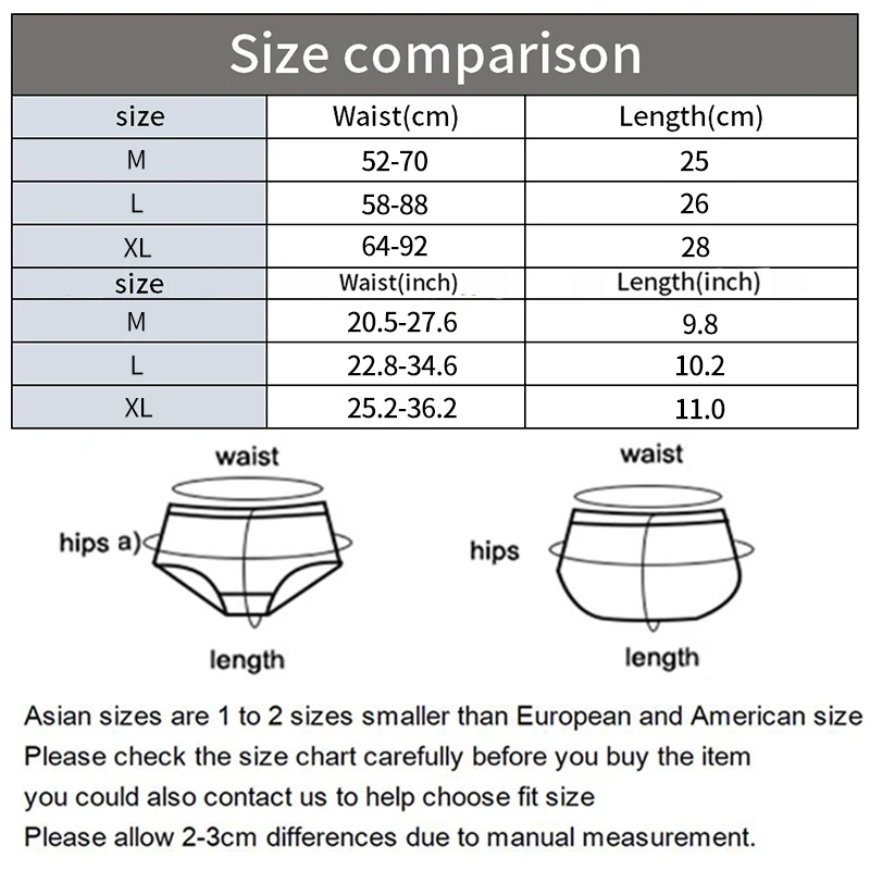 2pcs/set High-waist Women\'s Simple Satin Ice Silk Seamless Underwear Female Breathable High Quality Panties Butt Lift Briefs