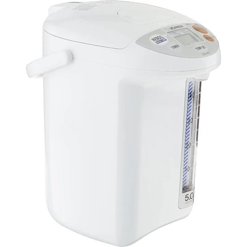 

Zojirushi CD-LFC50 Panorama Window Micom Water Boiler and Warmer (169-ounce, 5.0-Liter, White)