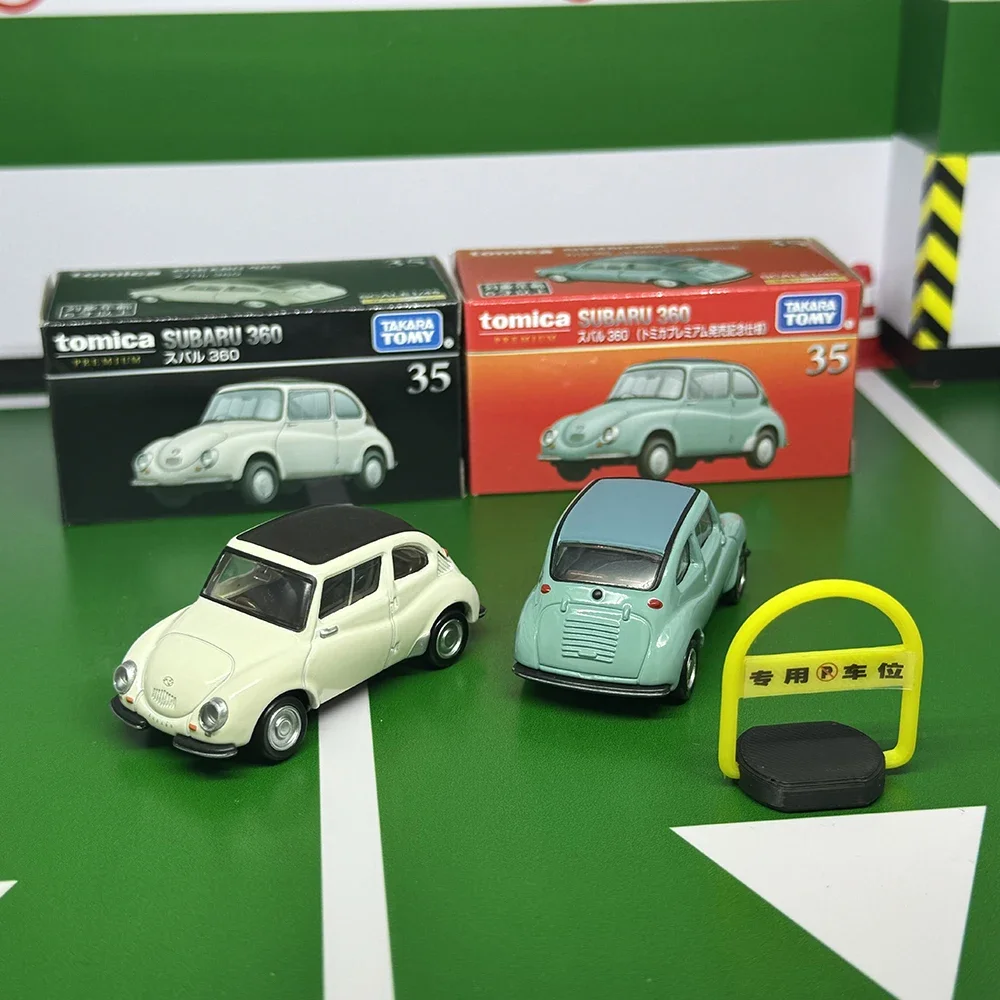 Takara Tomy Tomica Premium 35 Subaru 360 (edición conmemorativa para el lanzamiento) juguetes para niños vehículo de motor modelo de Metal fundido a presión