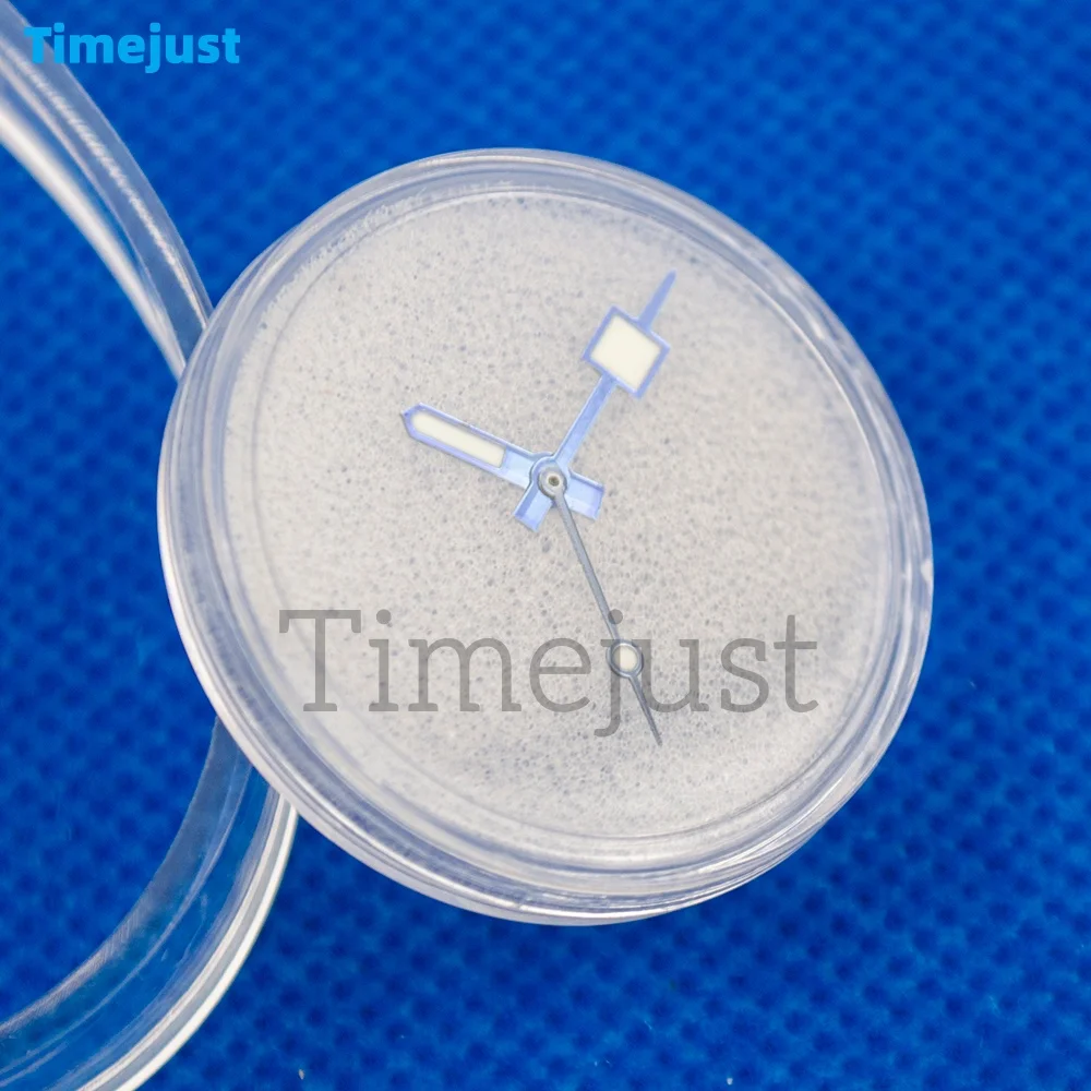 Mod NH35 Watch Hands Strong Blue Luminous Watch Dial Blue Luminous Needles for NH35 Hands Fit NH35 NH36 Movement