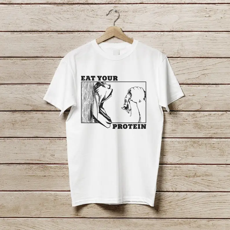 Eat Your Protein Anime Manga Tee