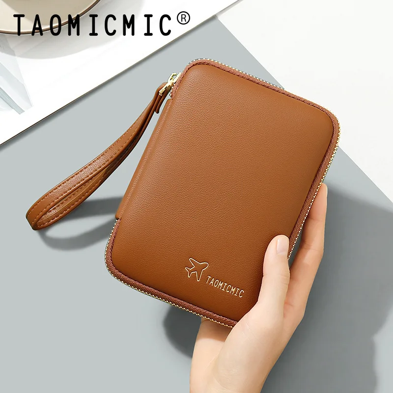 

Multi-functional zipper passport bag,multi-slot loose change integrated ID bag wallet,cartera mujer,portafoglio,billetera hombre