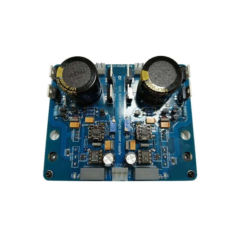 UCC Gold Reference High Current Ultra Low Noise Linear Regulator Dual Power Supply PCB and Finished Board