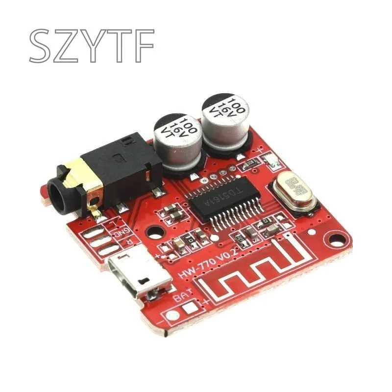 Micro TYPE-C VHM-314 Audio Receiver Board Bluetooth-compatible 4.1 5.0 Car Speaker MP3 Lossless Decoder Stereo Music Module