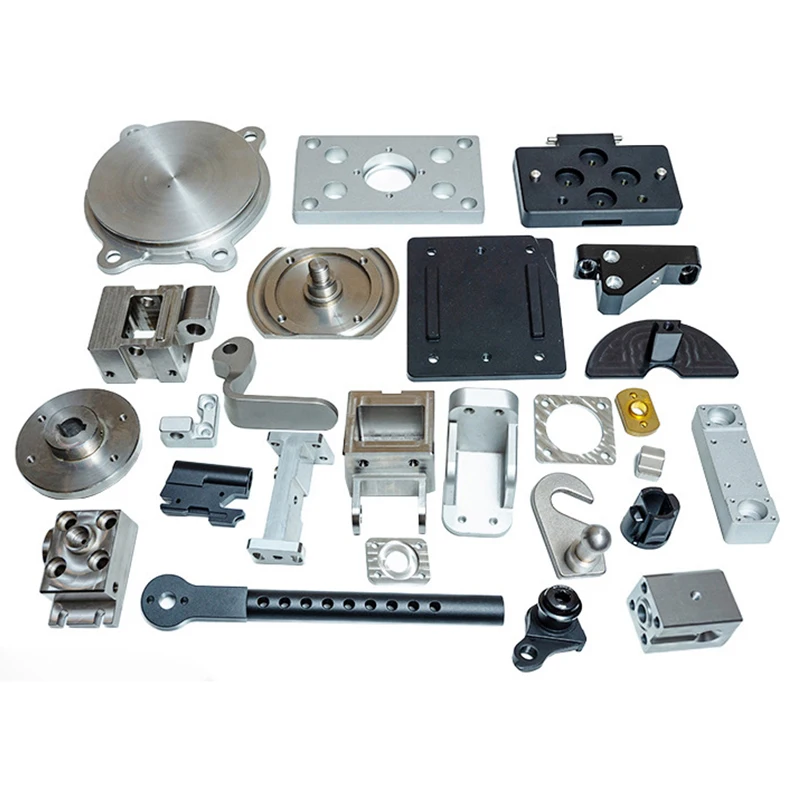 Niestandardowe części aluminiowe do obróbki CNC z laserowym cięciem Anodowane aluminiowe części do cięcia CNC
