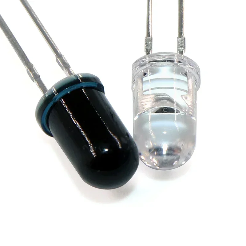 10 Set 5mm 3mm 940nm LEDs Infrared Emitter & Receiver Diode 1.4-1.6V 20MA