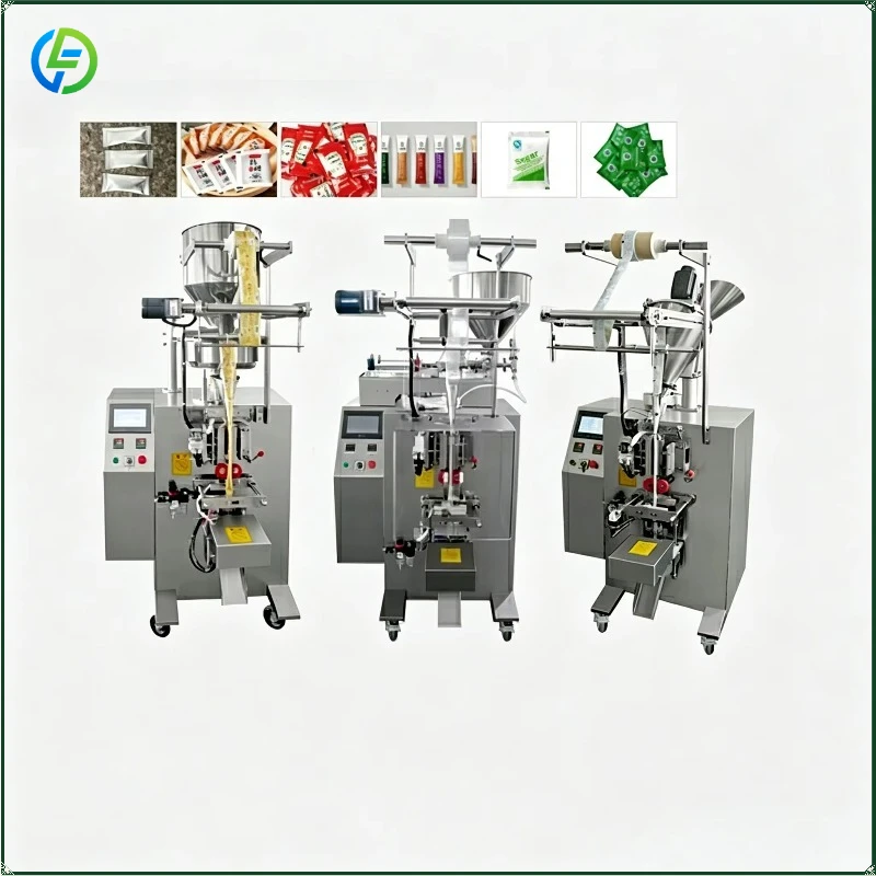 Small Vertical Packaging Machine for Powder Granule Liquid Automatic Small Bag Sachet Filling Packing Machine FL Customized