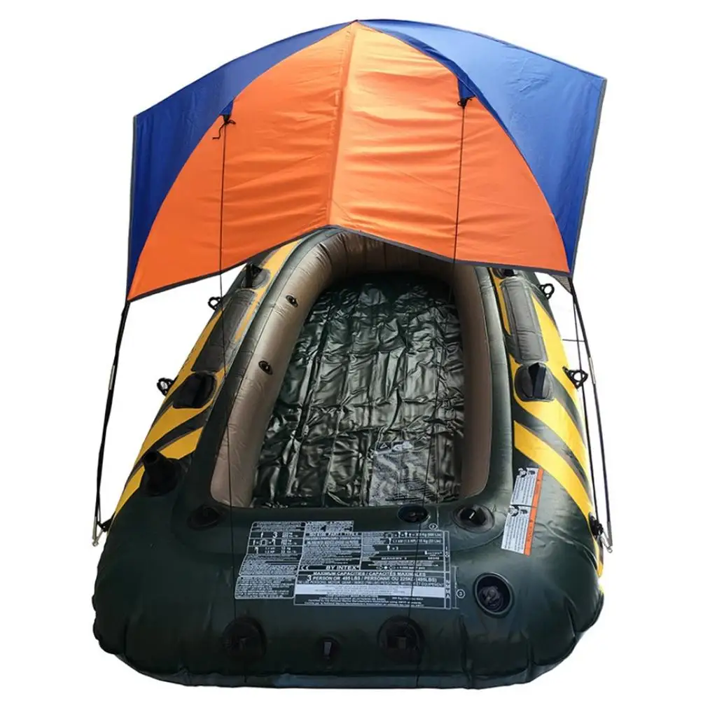 

2/3/4Person Canopy Awning Inflatable Kayak Sun Shade Rain Shelter