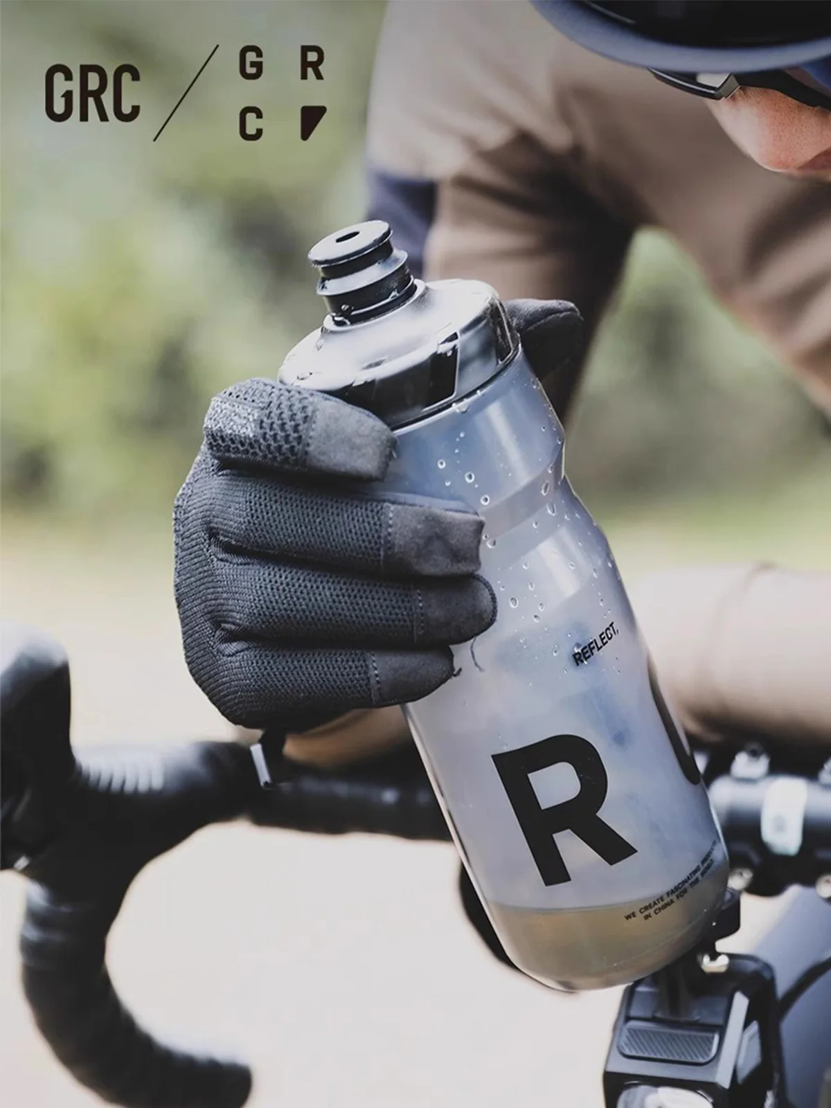 AliExpress GRC Cycling Water Lightweight Bottle Road Bike Mountain Bike Polygiene Antibacterial Squeeze BPA Free Sports Cup