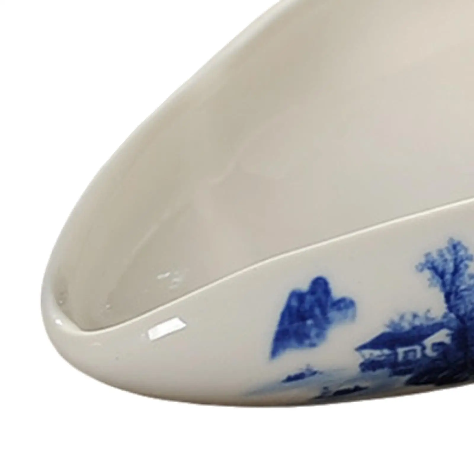 Coffee Bean Weighing Bowl Coffee Bean Weighing Tray Spice Ceramic Dosing Vessel Chinese Tea Spoon for Restaurant Hotel