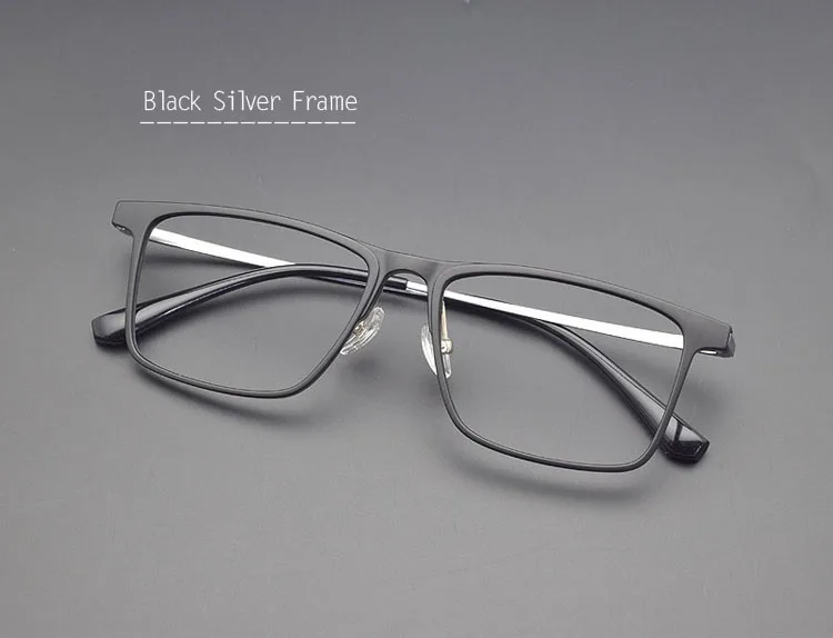 Titanrahmen Ultem Brille 3D Ultraleicht für Männer mit polarisiertem Magnet Clip-On Sonnenbrille Myopie verschreibungspflichtige Linse Fahren – Detail 14