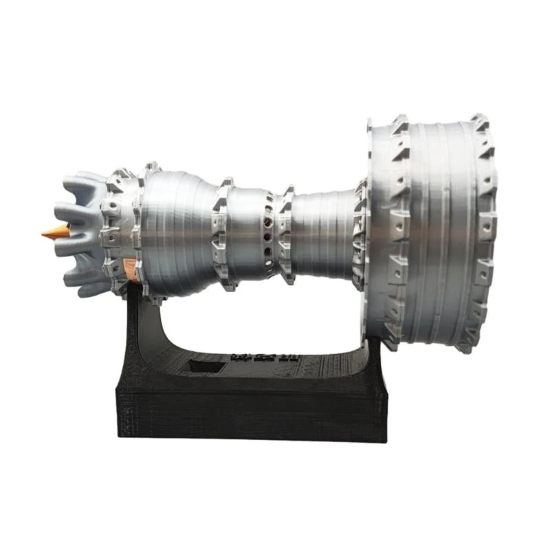 Mini Turbos Fan Engine Assemble Aircraft Engine Model Turbofan Engine Model Gift K92C
