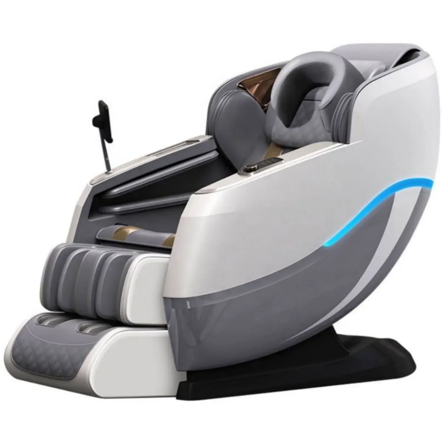 Full Body Relax 4D Electric Luxury Comfort Massage Chair Zero Gravty AI Smart Shiatsu 3D Sleep Kneading Household Massage Bed