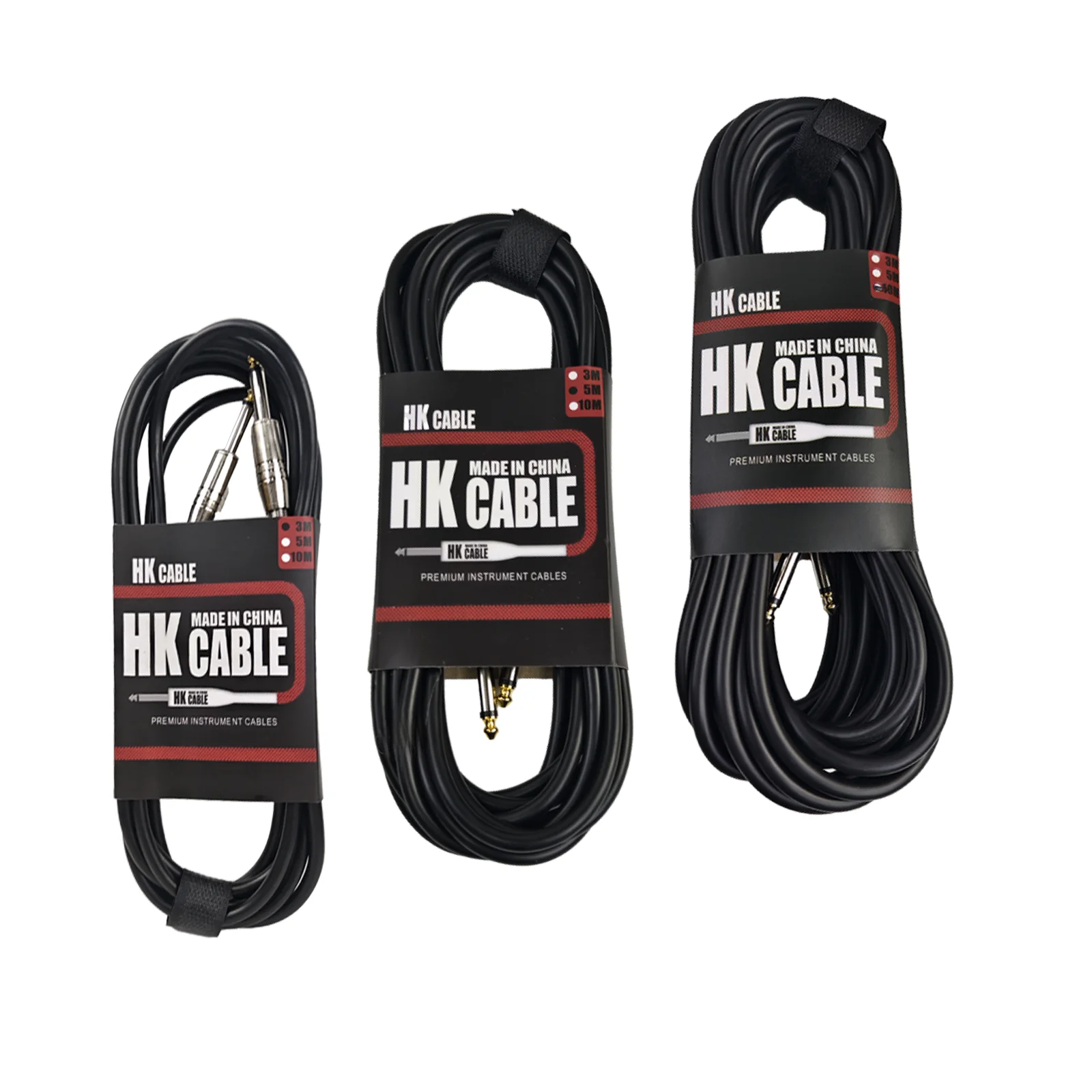 3M/5M/10M Electric Guitar Effects Pedals Connection Cable No Noise Shielded Bass Cable Metal 6.35mm Connector Guitar Accessories
