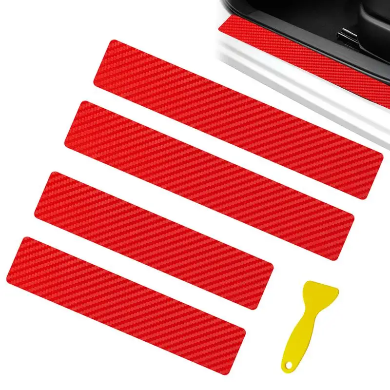 Door Sill Scuff Plate Stickers Water Resistant Car Threshhold Scratch Protection Sticker Automotive Body Parts For Off-Road