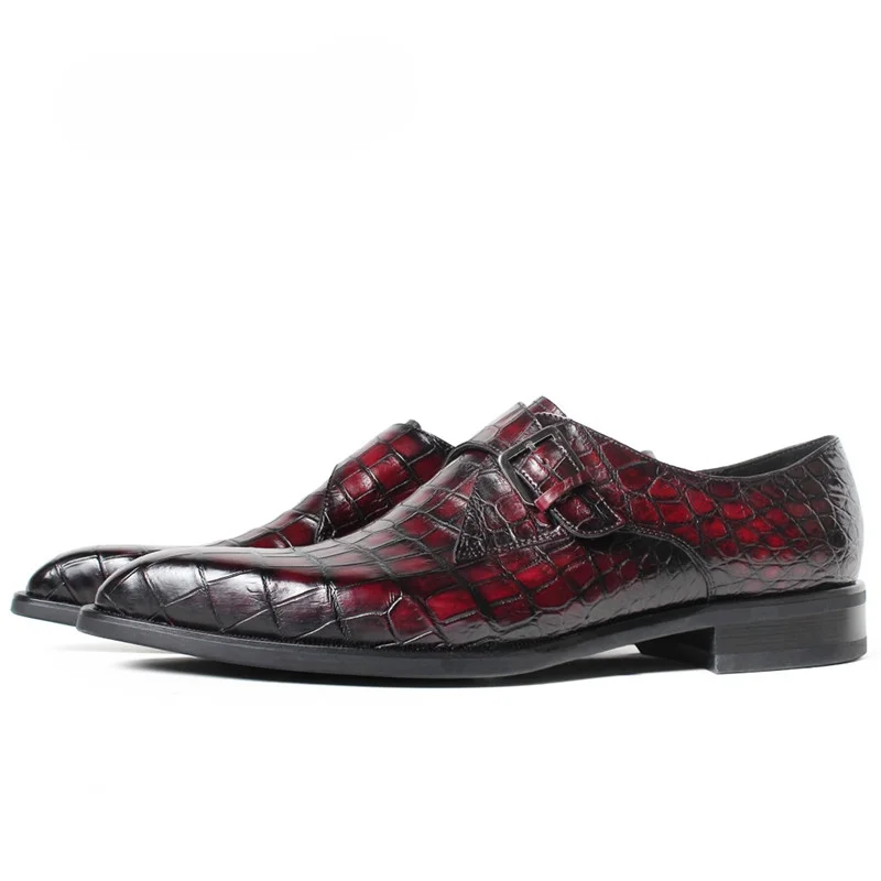 

Crocodile Shoe Shoes No Yes None Adult Stitching Men Men's Dress Shoes Man Dress Shoes Genuine