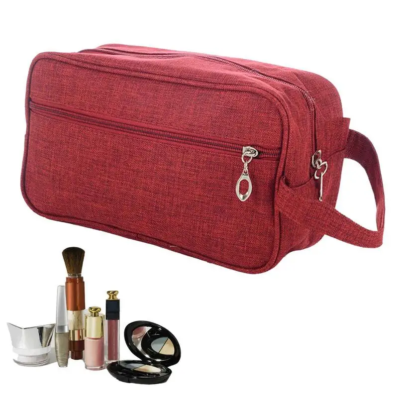 Travel Bathroom Bag Water Resistant Toiletry Bag For Men Compact Travel Toiletry Bag Organizer Perfect For Business Vacation