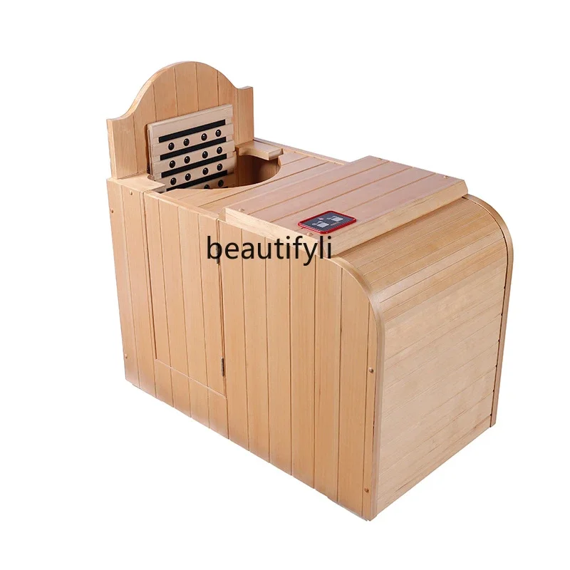 

Half-Body Energy Health Preservation Warehouse Far Infrared Sweat Steaming Room Household Nano Single Sauna Set Sauna Machine