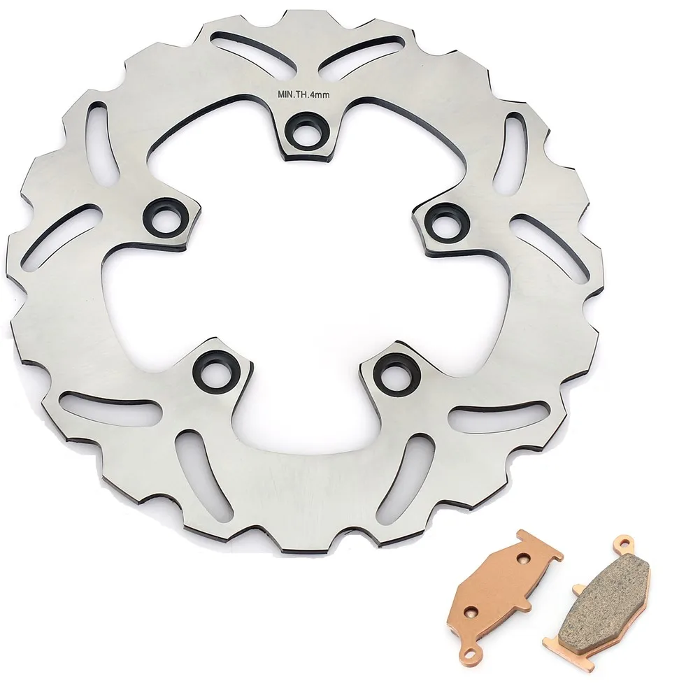 BIKINGBOY Bremsscheibe hinten + Bremsbeläge für Suzuki GSX-R 600 GSXR 750 2006 2007 2008 2009 2010 K6 K7 K8 K9 GSXR 1000 07 08 – Detail 6