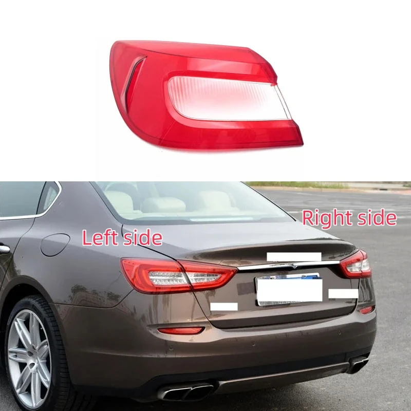 For Maserati Quattroporte 2013 2014 2015-- 2019 2020 Taillight Shell Taillight Cover Replace Tail lights Lens Cover Lamp Shade