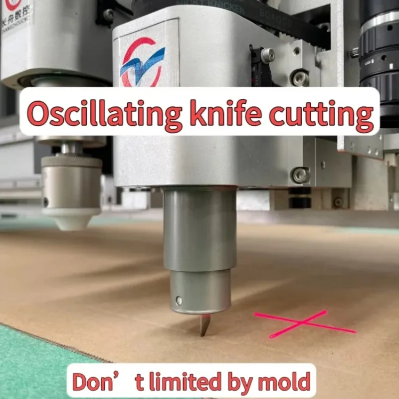 CNC Multifunction Oscillating Knife Cutting Machine Carton Box Corrugated Paper CardBoard Cutting Machine