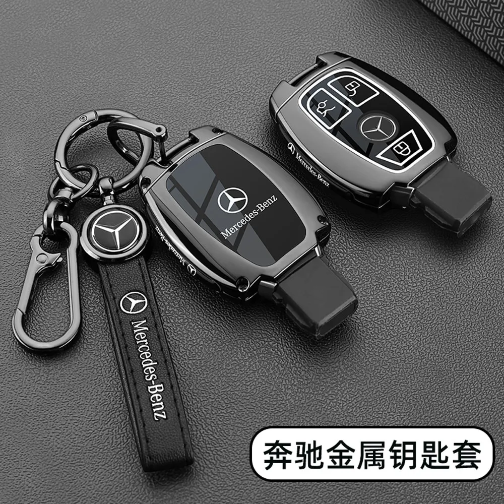 Old Mercedes Benz c260L keycase C-Class C200L Vito c180 shell glc300/e260L buckle v260 male glk