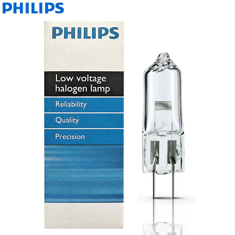 Philips 7158XHP 150W G6.35 24V Halogen Non-Reflector Lamp Shadowless Light Microscope Bulb FCS Projection Lamps