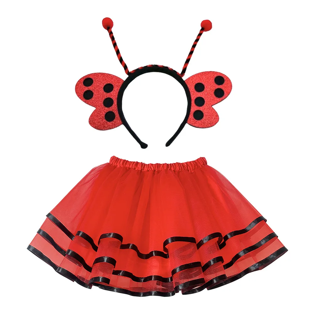 Baby Mädchen Biene Tutu Rock Outfit für Kinder Weihnachten Biene Kostüm Kleinkind Mädchen Halloween Cosplay Biene Kostüm Kind Geburtstag Tutus