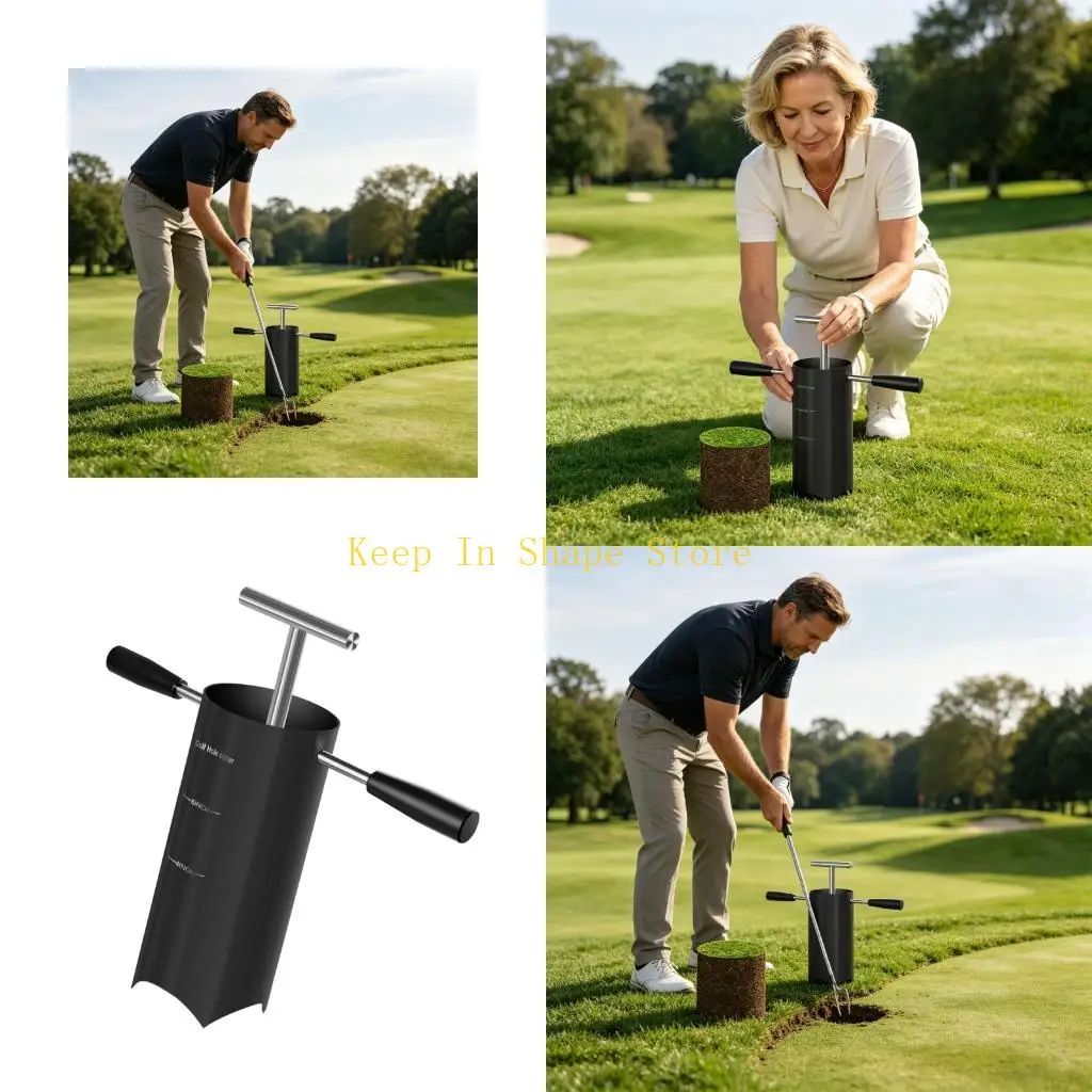 U1JC Efficient Golf Practice Cup Cutter Designed For Quick Preparation On Various Terrains