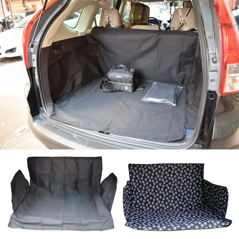 

Dog Car Seat Cover Pet Travel Dog Carrier Car 600D Oxford Cloth Trunk Mat Waterproof SUV Cargo Liner For Dog Mats Accessories