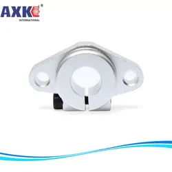 AXK 4p SHF8 SHF10 SHF12 SHF16 bearing shaft support for 8mm 10mm 12mm 16mm rod round shaft support diy XYZ Table CNC 3D Printer