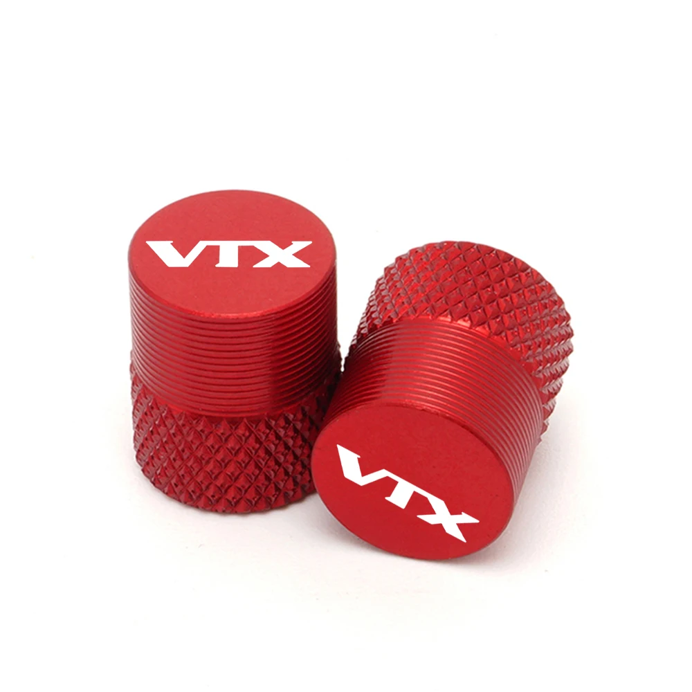 لهوندا VTX1300 VTX1800 VTX 1300 1800 عالية الجودة للدراجات النارية نك الألومنيوم عجلة الاطارات صمام منفذ الهواء الجذعية قبعات اكسسوارات