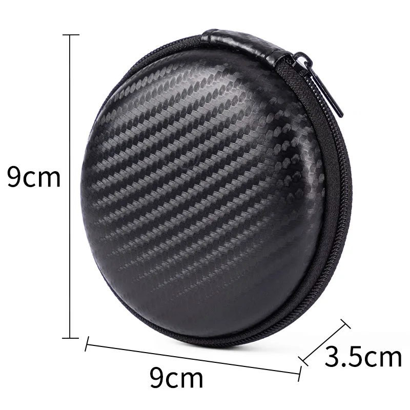 Tragbare Kopfhörer-Tasche mit Reißverschluss für Airpod Earpods KZ BA10 AS10 ES4, Ladekabel-Zubehör, Mini-Aufbewahrungstasche