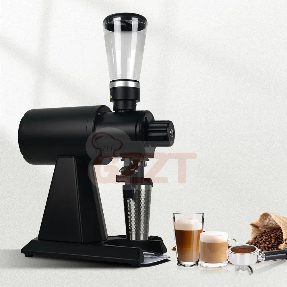 Professional Factory Supply Commercial Coffee Bean Grinder Grinding Milling Machine Heavy Duty 110v 220v 98mm Flat Burr