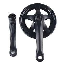 CrankArm Set Bike Crankset Road Bike Electric Bike 52T Black Easy To Install Good Compatibility High-quality 40