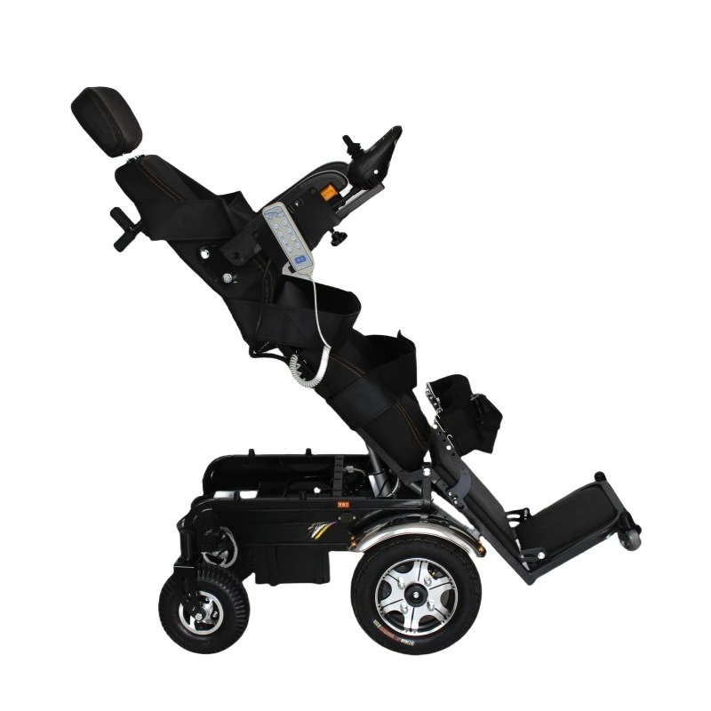 Electric wheelchair Intelligent fully automatic multi-function electric assisted standing four-wheel scooter Front drive High