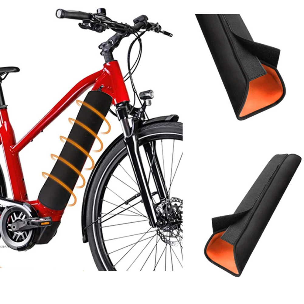 Adjustable Electric Bicycle Protective Battery Case With Fastener Tape Dustproof Thermal Cover Neoprene Waterproof Battery Bag