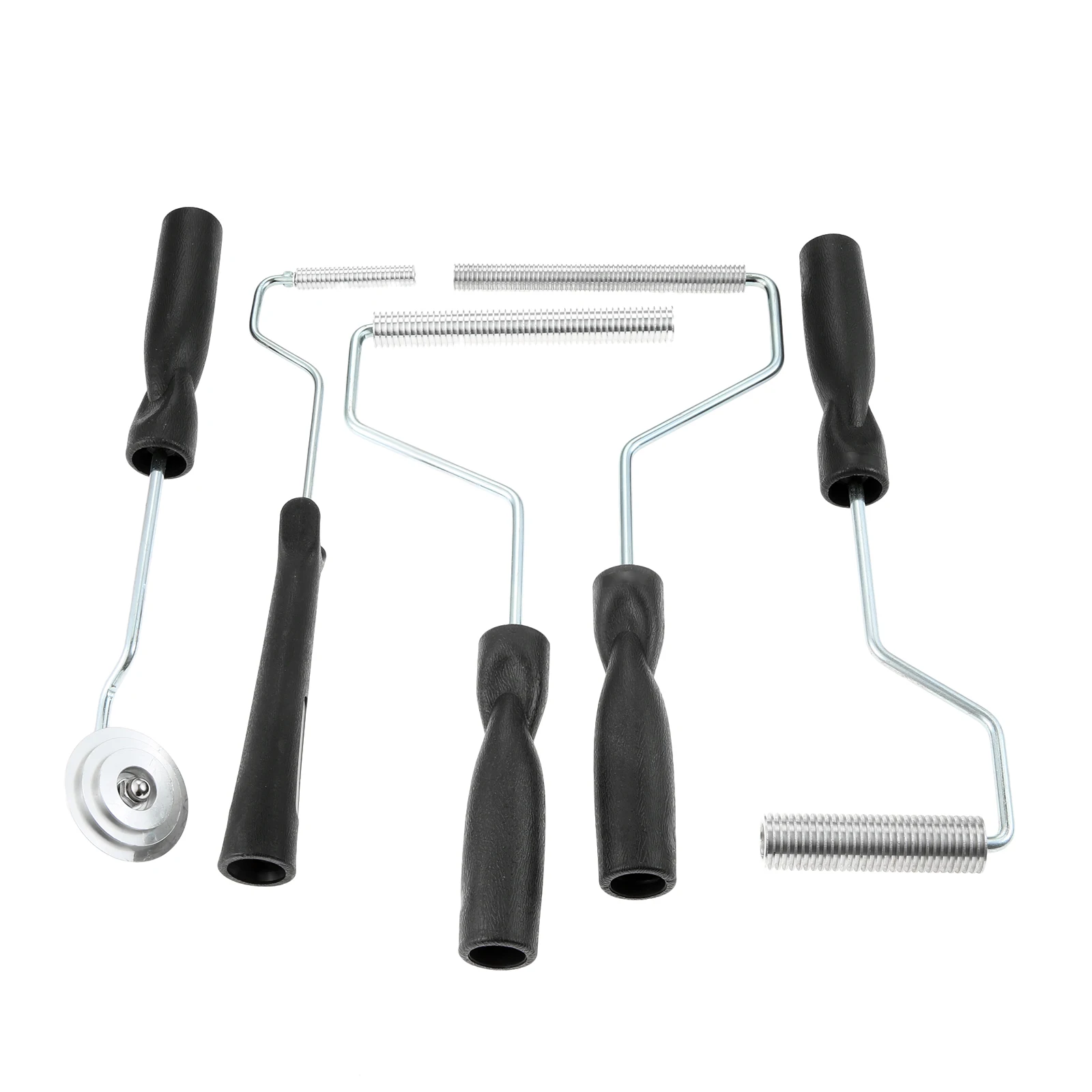 Fiberglass Roller Tools Kit Set of 5 Bubble Paddle Tool Fiberglass Resin Repair Kit for Tub Shower Bathtub Boat Repair