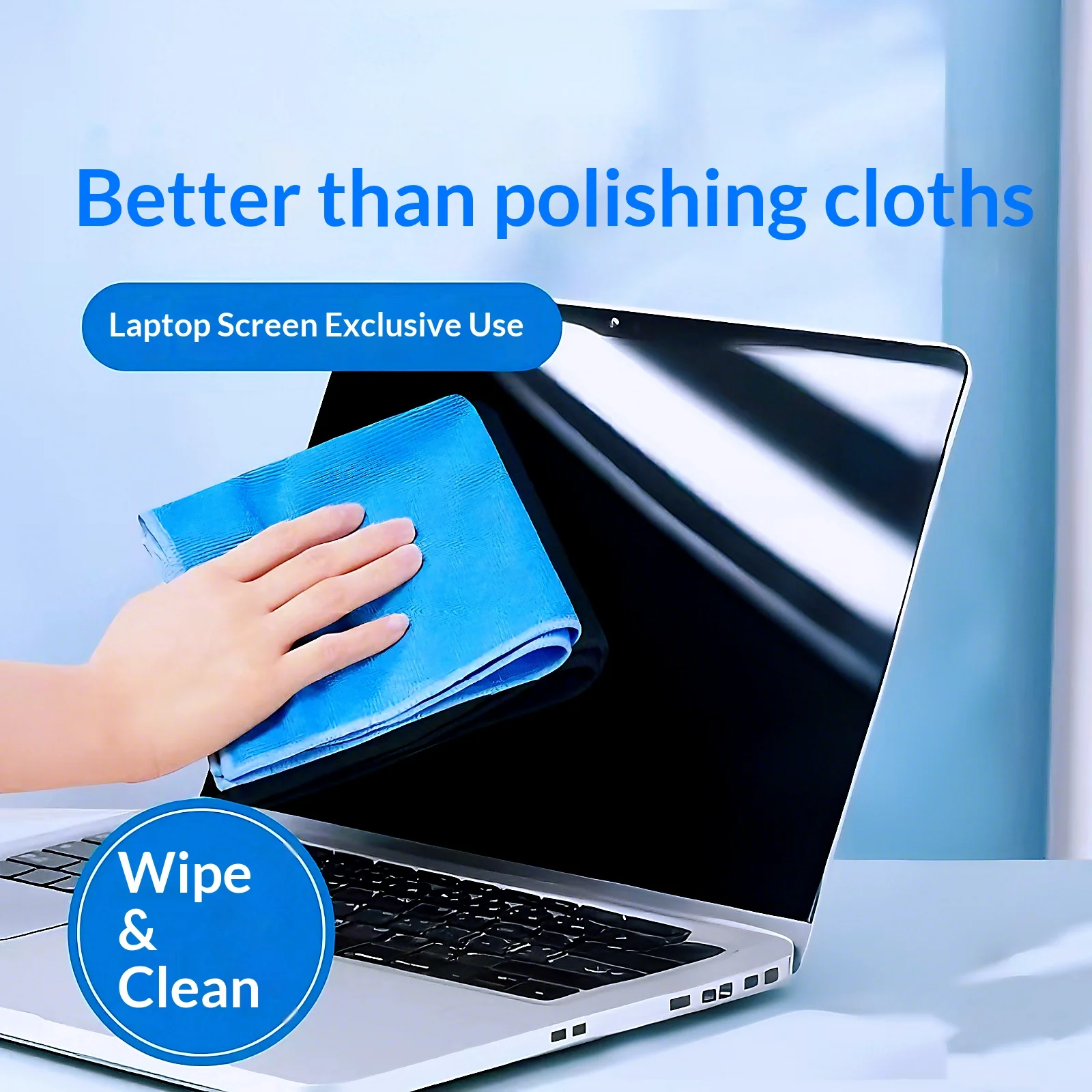 Monitor Cleaning Kit - Cleaning Cloth, Pearl Screen Cleaning Cloth,