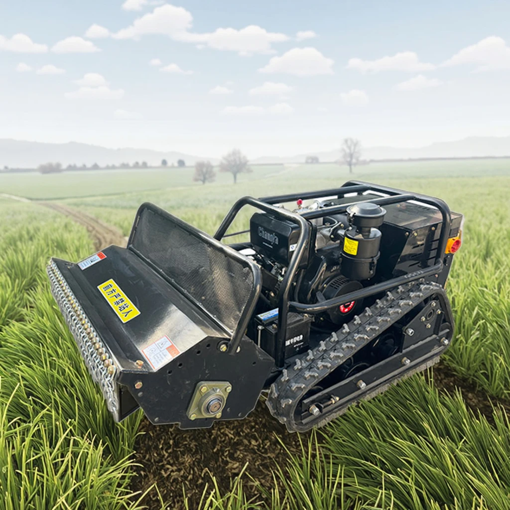 【bets】intelligent  Crawler Lawn Mower Remote Control Orchard Sea Eagle Machine Field Lawn Crusher Core