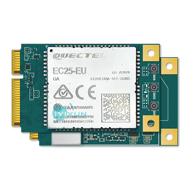 

Quectel EC25 EC25-EU Mini Pcie B1/B3/B7/B8/B20/B28A/B38/B40/B41 4G FDD-LTE/TDD-LTD CAT4 Module for EMEA Korea Thailand