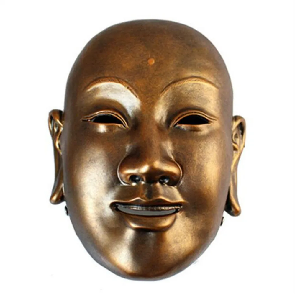 

Monk Mask Halloween Chinese Style Tang Monk Role Playing Resin Mask